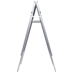 Stand afiș publicitar A1, cu antet, aluminiu - Img 4