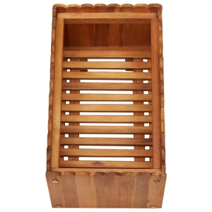 Strat inălțat de grădină, 50 x 30 x 25 cm, lemn masiv de acacia - Img 4