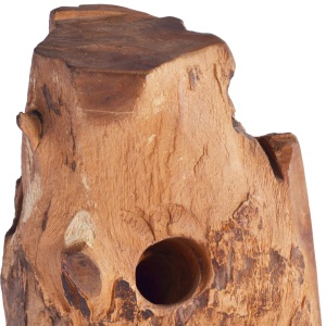 Suport 8 sticle de vin, 40 x 30 x 80 cm, lemn masiv de tec - Img 2