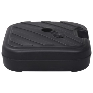 Suport de umbrelă, negru, 24 L, umplere cu nisip/apă - Img 2