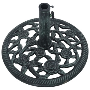 Suport de umbrelă, verde, 9 kg, fontă, 40 cm - Img 3