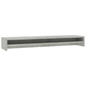 Suport monitor, gri beton, 100 x 24 x 13 cm, PAL - Img 2