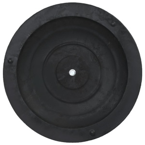 Suport umbrelă de soare rotund, negru, 10 kg, polirășină - Img 6