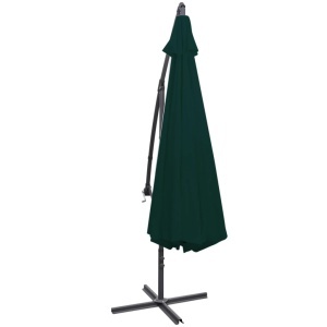 Umbrelă cantilever 3,5 m, Verde - Img 4