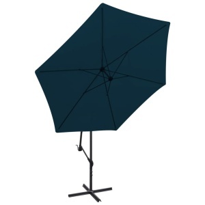 Umbrelă de soare 3 m, albastru - Img 3