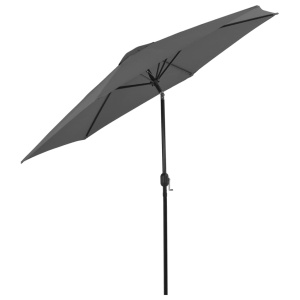 Umbrelă de soare de exterior, stâlp din metal, 300 cm, antracit - Img 7