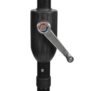 Umbrelă de soare dreptunghiulară 200 x 300, Alb nisip - Img 4
