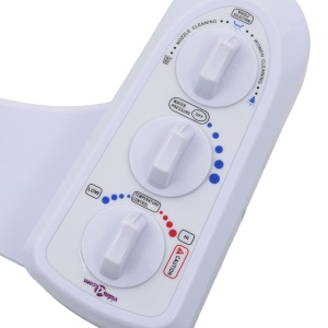 Accesoriu bideu pentru scaun toaletă apă rece & caldă două duze - Img 4