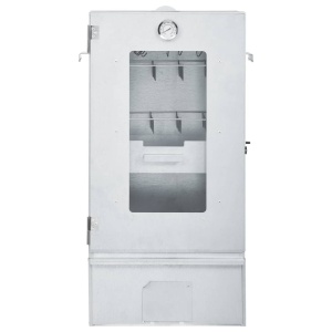 Afumătoare cuptor grătar cu 1 kg peleți lemn, 44,5x29x83 cm - Img 2