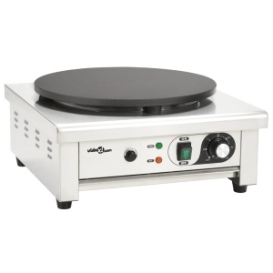 Aparat electric de clătite cu tavă retractabilă, 40 cm, 3000 W - Img 2