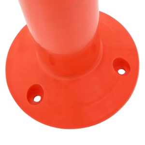 Baliză control trafic, 2 buc., plastic, 75 cm - Img 5