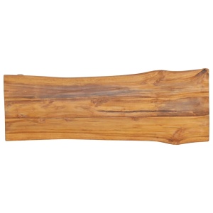 Bancă de grădină, 120 cm, lemn masiv de tec - Img 4