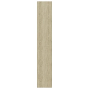 Bibliotecă cu 4 rafturi, stejar Sonoma, 40 x 24 x 142 cm, PAL - Img 6