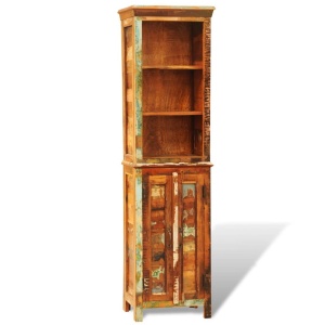 Bibliotecă din lemn reciclat vintage