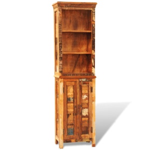Bibliotecă din lemn reciclat vintage - Img 12