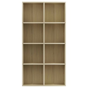 Bibliotecă/Servantă, stejar Sonoma, 66 x 30 x 130 cm, PAL - Img 5