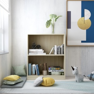 Bibliotecă, stejar Sonoma, 60 x 24 x 74,5 cm, PAL