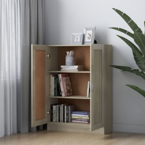 Bibliotecă, stejar Sonoma, 82,5 x 30,5 x 115 cm, PAL - Img 3