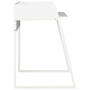 Birou, alb, 90 x 60 x 88 cm - Img 3