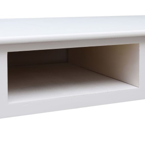 Birou de scris, alb, 110 x 45 x 76 cm, lemn - Img 7