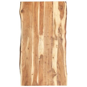 Blat de masă, 120x60x3,8 cm, lemn masiv de acacia