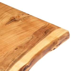 Blat lavoar de baie, 120 x 55 x 2,5 cm, lemn masiv de acacia - Img 3
