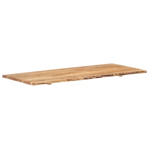 Blat lavoar de baie, 140 x 55 x 2,5 cm, lemn masiv de acacia - Img 9