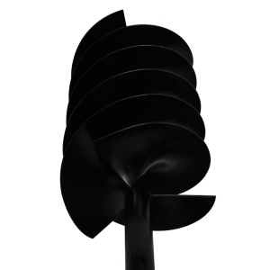 Burghiu manual găuri in pământ 180 mm cu tub prelungitor 13 m - Img 5