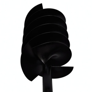 Burghiu manual găuri in pământ 180 mm cu tub prelungitor 5 m - Img 5