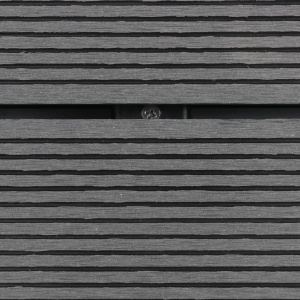 Cădiță de duș de exterior gri 110x62 cm WPC și oțel inoxidabil - Img 2