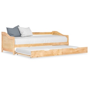 Cadru pat canapea, extensibil, 90 x 200 cm, lemn de pin