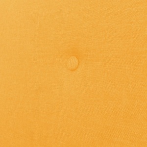 Canapea pentru 2 persoane, material textil, galben - Img 2