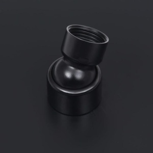 Cap de duș tip ploaie pătrat, negru, 50x50 cm, oțel inoxidab - Img 3