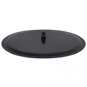 Cap de duș tip ploaie rotund, negru, 50 cm, oțel inoxidabil - Img 5