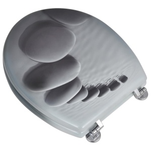 Capac WC, MDF, model pietre - Img 3