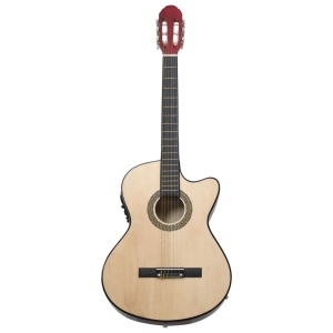 Chitară acustică occidentală decupată, cu egalizator, 6 corzi - Img 2