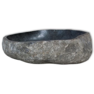 Chiuvetă din piatră de râu, 30-37 cm, ovală - Img 2