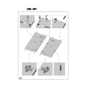 Comoda HM Lima KM1 alb - Img 8