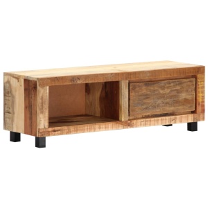 Comodă TV, 100 x 30 x 33 cm, lemn masiv reciclat - Img 10