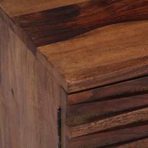 Comodă TV, 120 x 30 x 40 cm, lemn masiv de sheesham - Img 3