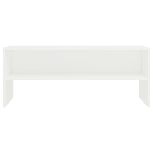 Comodă TV, alb, 100 x 40 x 40 cm, PAL - Img 4