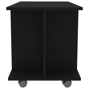 Comodă TV cu rotile, negru, 80 x 40 x 40 cm, PAL - Img 6