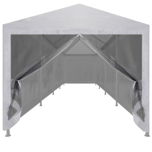Cort de petrecere cu 10 pereți din plasă, 12 x 3 m - Img 3