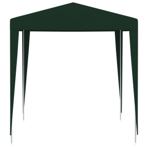 Cort de petrecere profesional, verde, 2 x 2 m - Img 3