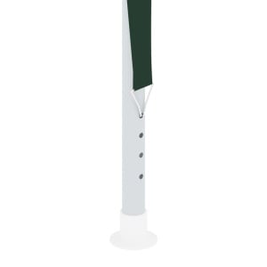 Cort de petrecere profesional, verde, 2 x 2 m - Img 6