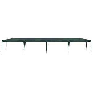 Cort de petrecere, verde, 3 x 12 m, PE - Img 2