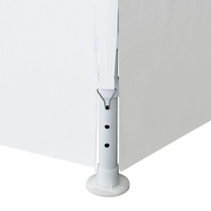 Cort pentru petrecere, alb, 3 x 3 m - Img 7