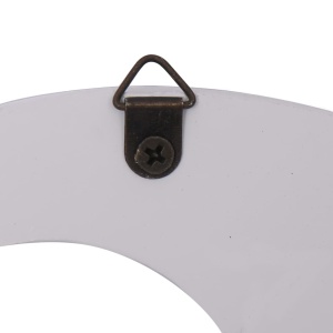 Cuier de perete WELCOME, alb, 74 x 29,5 cm - Img 6