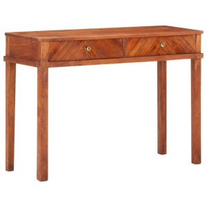 Dulap consolă, 110 x 40 x 76 cm, lemn masiv de acacia - Img 11