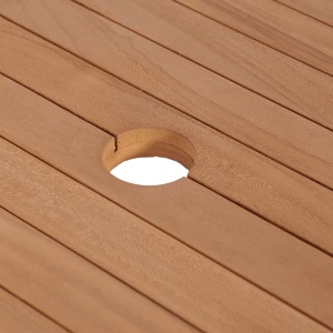 Dulap de chiuvetă baie, lemn masiv de tec, 132 x 45 x 75 cm - Img 11
